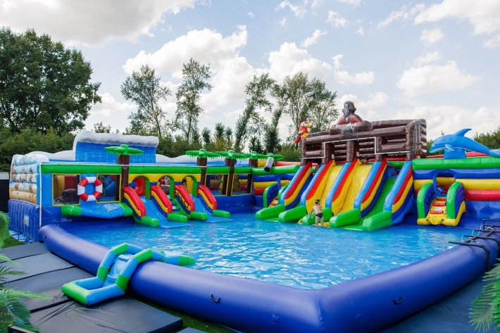 Надувной аквапарк Пристань пиратская малая, г. Новокузнецк